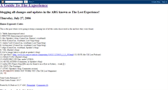 Desktop Screenshot of guidetotheexperience.blogspot.com