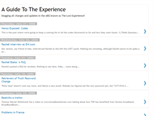 Tablet Screenshot of guidetotheexperience.blogspot.com