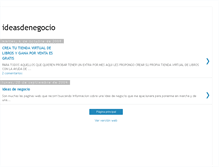 Tablet Screenshot of ideasdenegocio-clara.blogspot.com