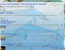 Tablet Screenshot of nurturingrainbowwarriors.blogspot.com