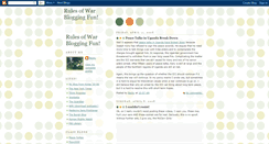 Desktop Screenshot of beckyrulesofwar.blogspot.com