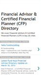 Mobile Screenshot of financialadvisordirectory.blogspot.com