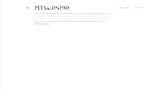 Desktop Screenshot of petsalonpro.blogspot.com