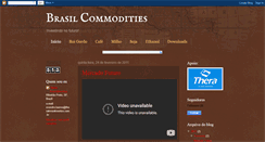 Desktop Screenshot of brasilcommodities.blogspot.com