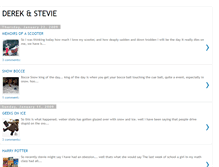 Tablet Screenshot of derek-stevie.blogspot.com