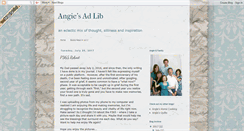 Desktop Screenshot of angiesadlib.blogspot.com