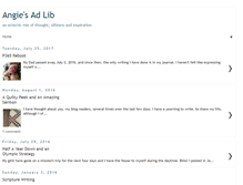 Tablet Screenshot of angiesadlib.blogspot.com
