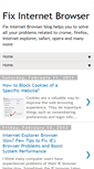 Mobile Screenshot of fixinternetbrowser.blogspot.com