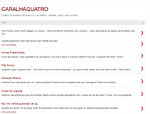 Tablet Screenshot of caralhaquatro.blogspot.com