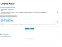 Tablet Screenshot of chromepeeler.blogspot.com