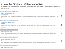 Tablet Screenshot of pittartists.blogspot.com