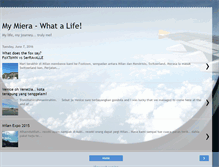 Tablet Screenshot of mymiera-whatalife.blogspot.com