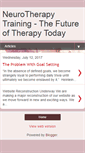 Mobile Screenshot of neurotherapytraining.blogspot.com