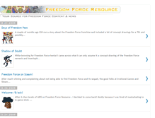 Tablet Screenshot of freedomforceresource.blogspot.com