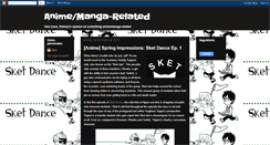 Desktop Screenshot of animeandmanga-related.blogspot.com