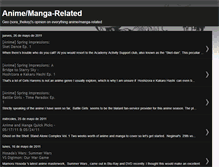 Tablet Screenshot of animeandmanga-related.blogspot.com