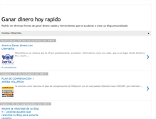 Tablet Screenshot of ganardinerohoyrapido.blogspot.com