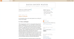 Desktop Screenshot of daviscountywatch.blogspot.com