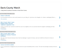 Tablet Screenshot of daviscountywatch.blogspot.com