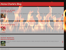 Tablet Screenshot of alcinacharlie10.blogspot.com