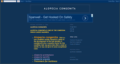 Desktop Screenshot of alopeciacongenita.blogspot.com