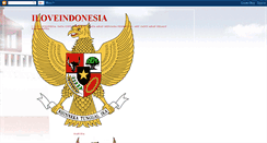 Desktop Screenshot of iloveindonesia-terhormat.blogspot.com