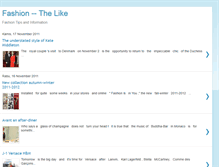 Tablet Screenshot of fashion-thelike.blogspot.com