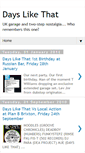 Mobile Screenshot of dayslikethatgarage.blogspot.com