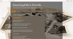 Desktop Screenshot of dancingella.blogspot.com