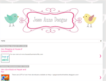 Tablet Screenshot of jesseannedesigns.blogspot.com