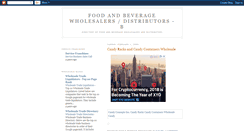 Desktop Screenshot of foodbeveragewholesalers-b.blogspot.com