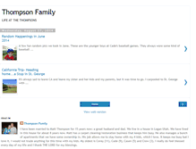 Tablet Screenshot of mattandjenthompson.blogspot.com