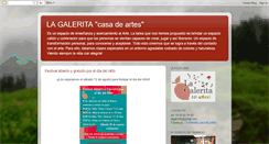 Desktop Screenshot of lagalerita.blogspot.com