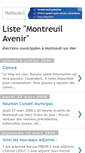 Mobile Screenshot of montreuil-avenir.blogspot.com
