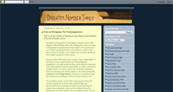Desktop Screenshot of daughternumberthree.blogspot.com
