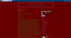 Desktop Screenshot of michaelrossi1.blogspot.com