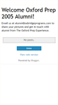 Mobile Screenshot of oxprep05.blogspot.com