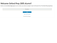 Tablet Screenshot of oxprep05.blogspot.com