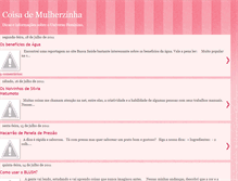 Tablet Screenshot of blogcoisademulherzinha.blogspot.com