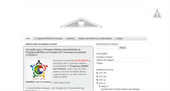 Desktop Screenshot of nerdsdafronteira.blogspot.com