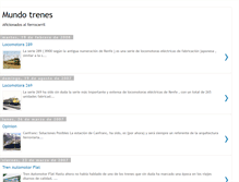 Tablet Screenshot of mundotrenes.blogspot.com
