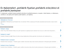 Tablet Screenshot of evmalzemeleri.blogspot.com