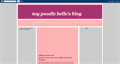 Desktop Screenshot of petbelle.blogspot.com