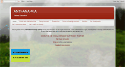 Desktop Screenshot of anorexia-tobecaught.blogspot.com