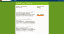 Desktop Screenshot of cienciasnaturalesflo.blogspot.com