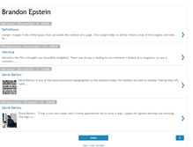 Tablet Screenshot of brandonepstein.blogspot.com