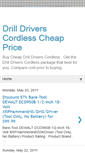 Mobile Screenshot of buydrilldriverscordless.blogspot.com