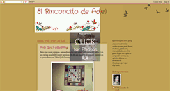 Desktop Screenshot of elrinconcitodeadeli.blogspot.com