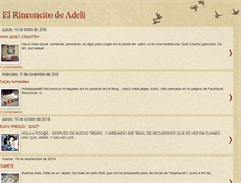 Tablet Screenshot of elrinconcitodeadeli.blogspot.com