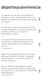 Mobile Screenshot of deporteyconvivencia.blogspot.com